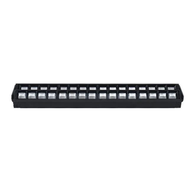 LED 1-Phasen-Duo-Schienenleuchte | Schwarz | 48 Watt | 60cm | 4000K – Naturweiß