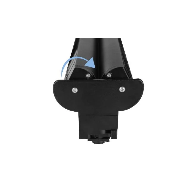 LED 1-Phasen-Duo-Schienenleuchte | Schwarz | 48 Watt | 60cm | 4000K – Naturweiß