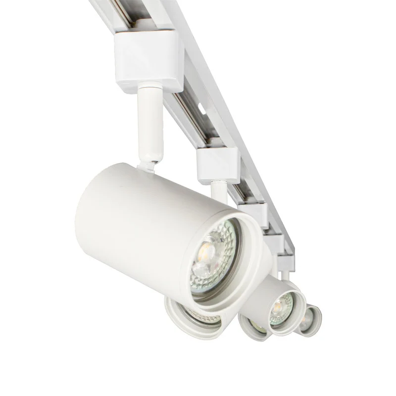 LED 1-Phasen-Schienenstrahler | Weiß | GU10-Fassung