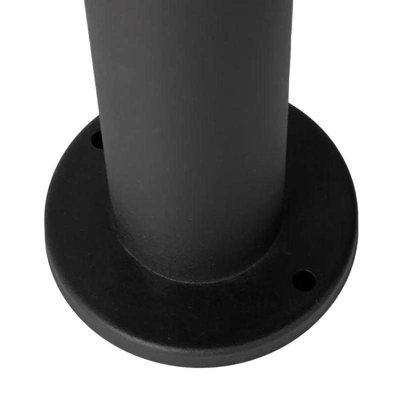 LED-Gartenpfosten - Sockel - Stehende Außenleuchte | 50cm | Schwarz | IP44 – HOEDY