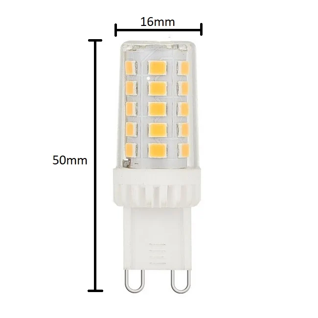 LED Spot G9 4 Watt - Dimmbar | 220 - 240V | 2800 K – Warmweiß