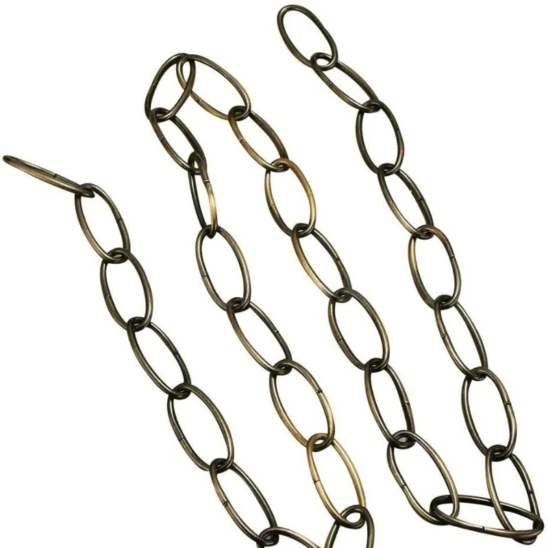 Metall Lampenkette 100cm Robust & Verstellbar dekorative ~ 2795