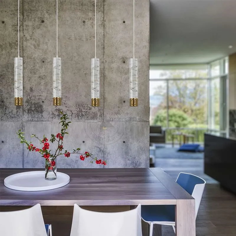 Moderne hängelampe led dimmbar zylindrische Design GU10-Sockel~ 2798
