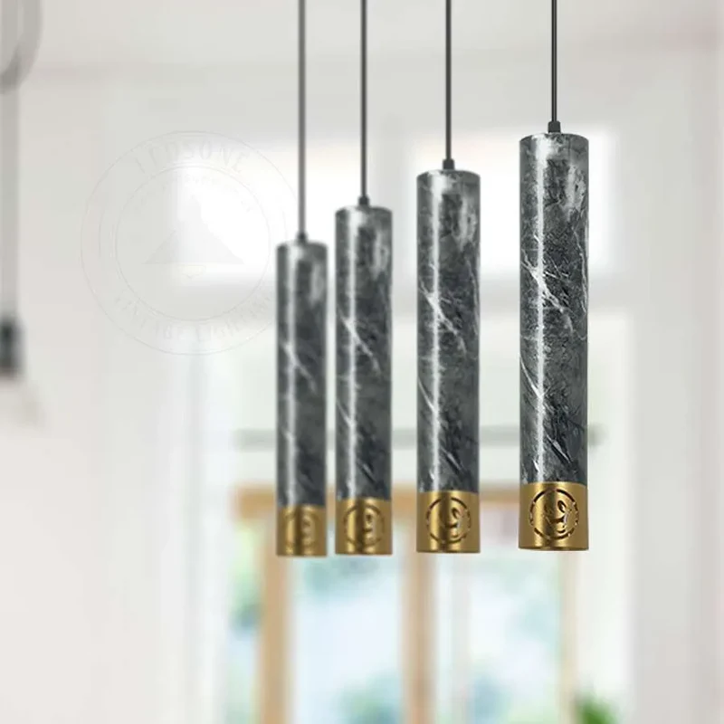 Moderne hängelampe led dimmbar zylindrische Design GU10-Sockel~ 2798