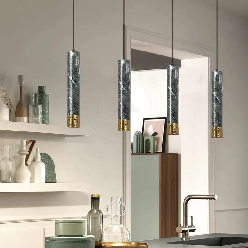 Moderne hängelampe led dimmbar zylindrische Design GU10-Sockel~ 2798