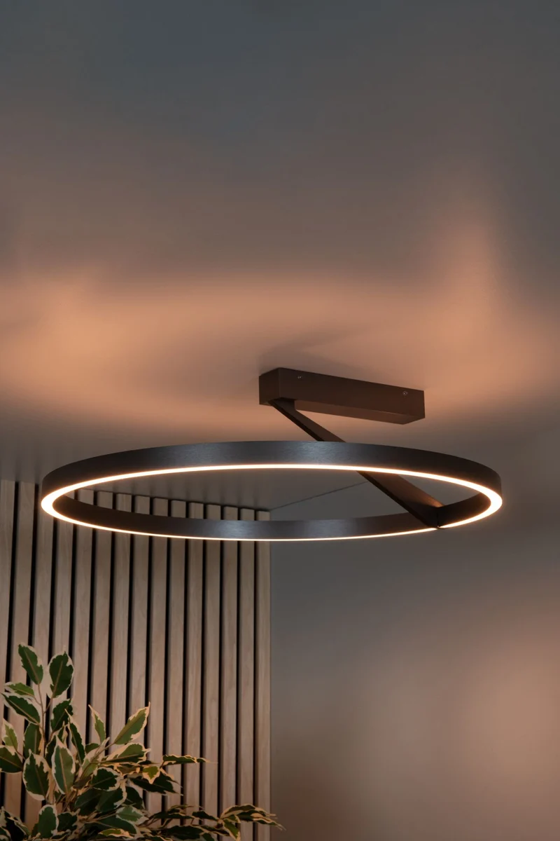 LED-Deckenleuchte Applause dimmbar CCT mit Fernbedienung Ø 60cm