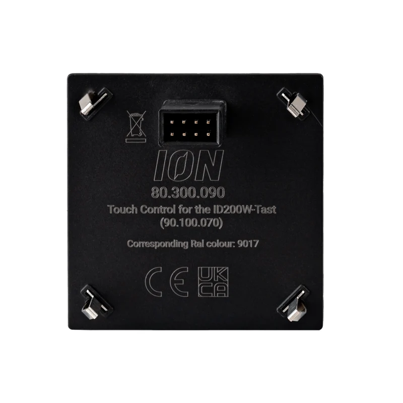 Ion Touch Dimmer-Taste – Mattschwarz – für Touch/Push-LED-Dimmer