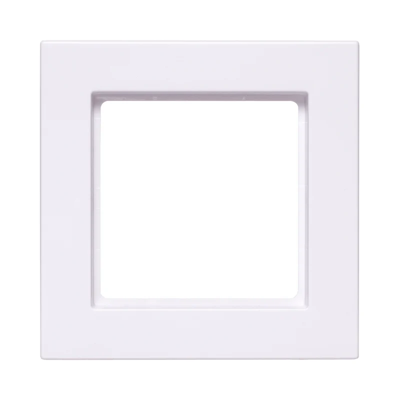 Einzelner Ion-Abdeckrahmen – Mattweiß – für Touch-Dimmer-Taste