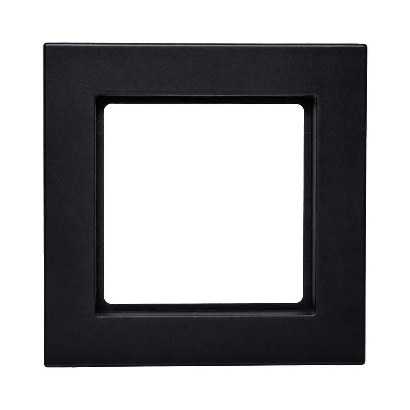 ION | Abdeckrahmen 1-fach | Mattschwarz | V1-Serie