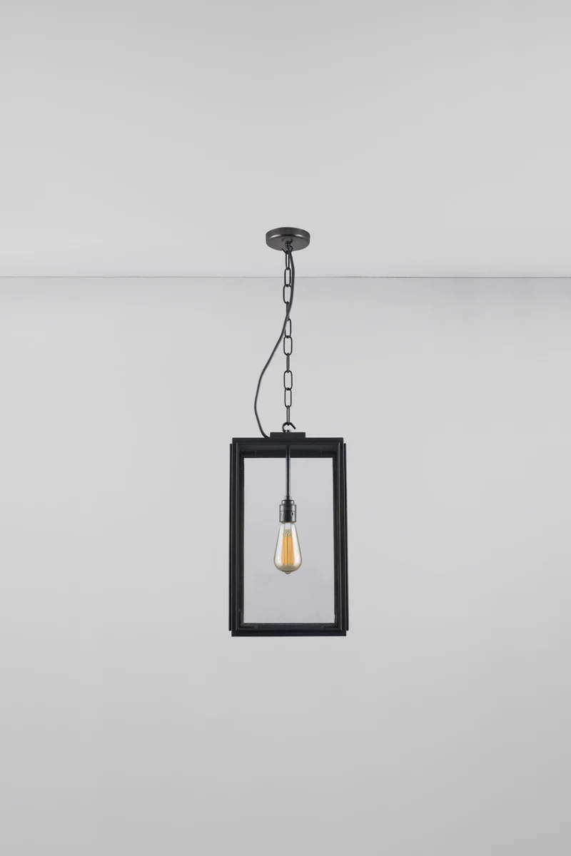 Square Pendant, Closed Top