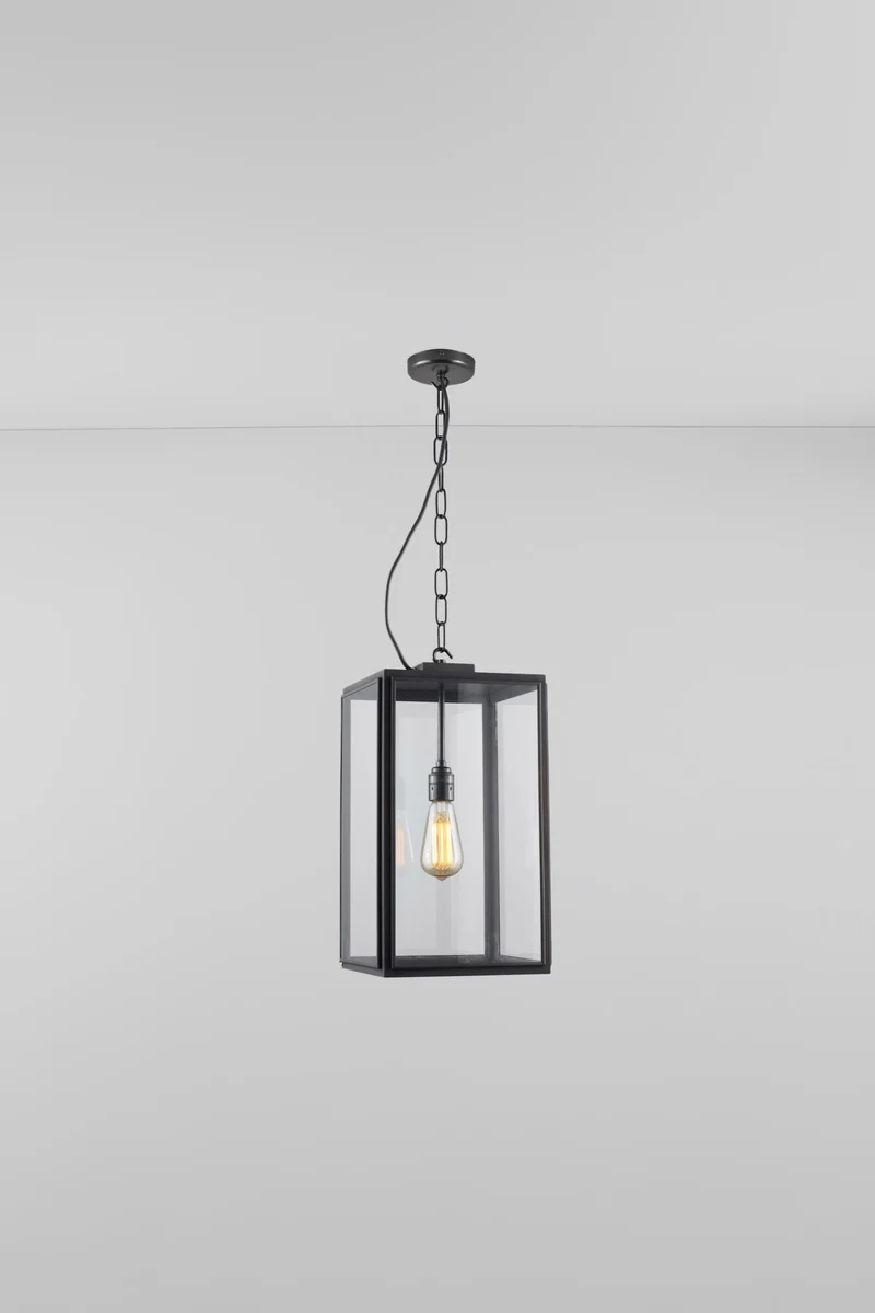 Square Pendant, Closed Top
