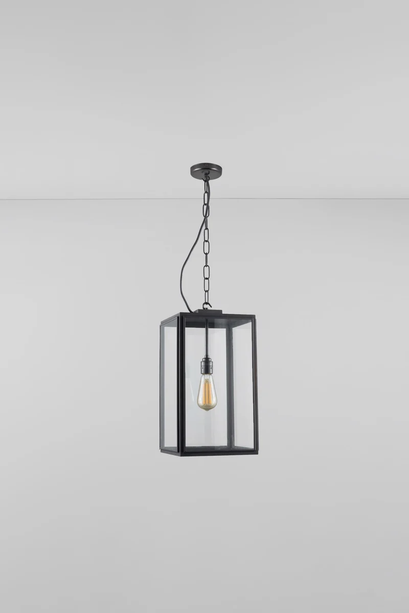 Square Pendant, Closed Top