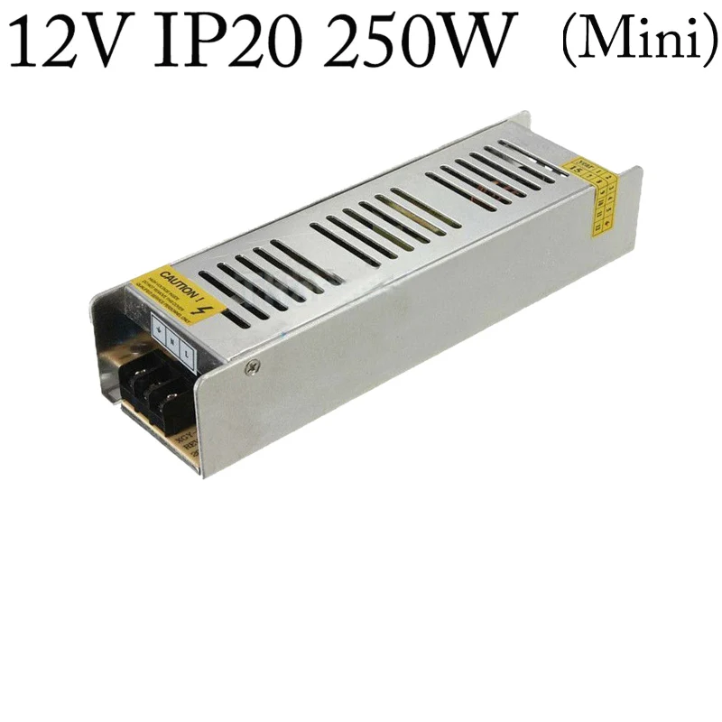 12V Mini LED Trafo Slim Netzteil 15W-360W Transformator ~2780