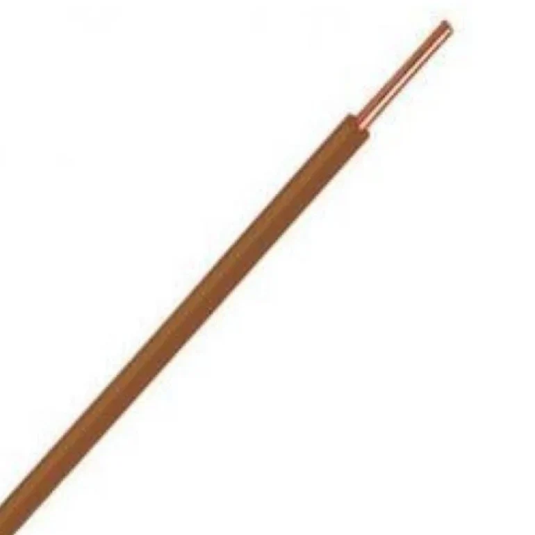 H07V-U | VD-Thread | 1 x 1,5 mm2 Kerne | Braun | 100M