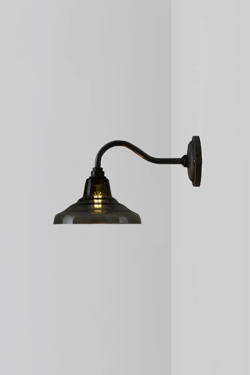 Glass School Wall Light Size 1