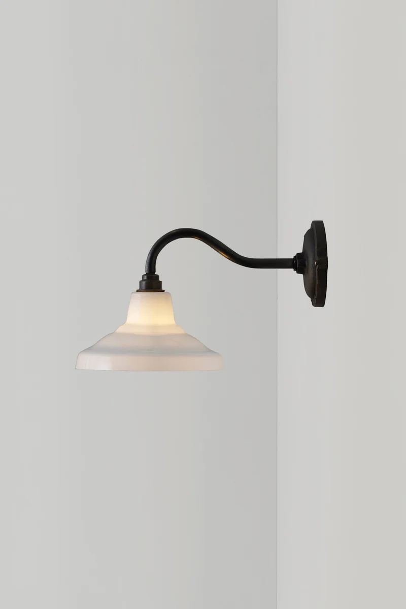 Glass School Wall Light Size 1
