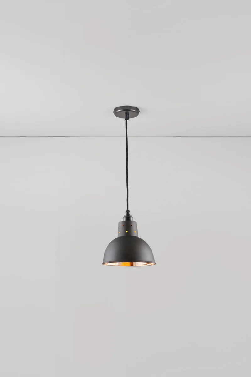 Spun Reflector with Cord Grip Lampholder
