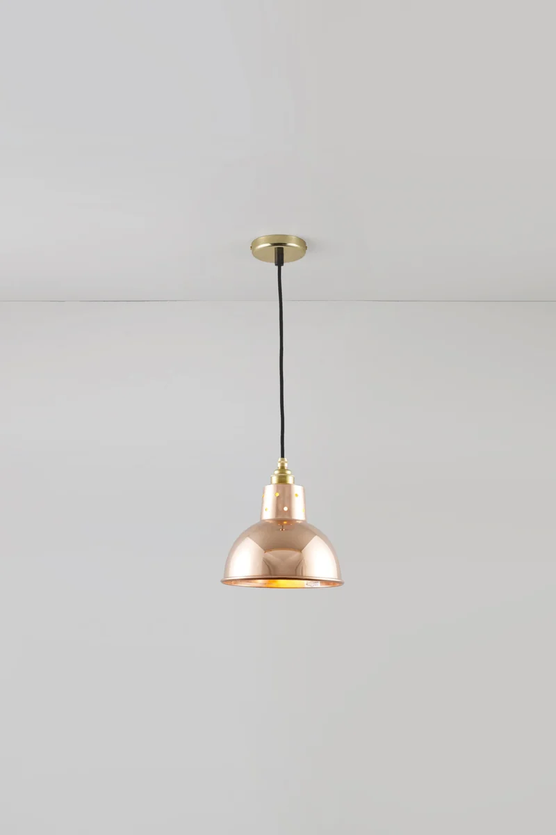 Spun Reflector with Cord Grip Lampholder