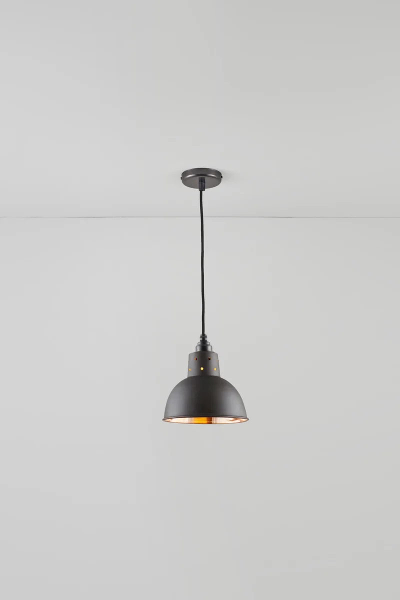 Spun Reflector with Cord Grip Lampholder