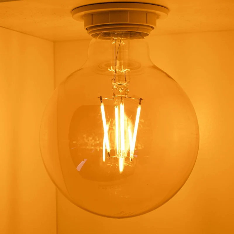 LED-Glühlampe 6W | G95 | 3-stufig dimmbar | E27 | 2700K – Warmweiß