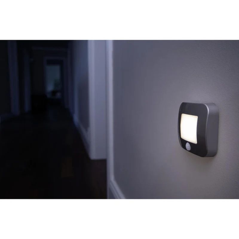 OSRAM NIGHTLUX® Hall Batterie LED Nachtlicht mit Sensor 0,3W / 4000K Kaltweiß, weiß