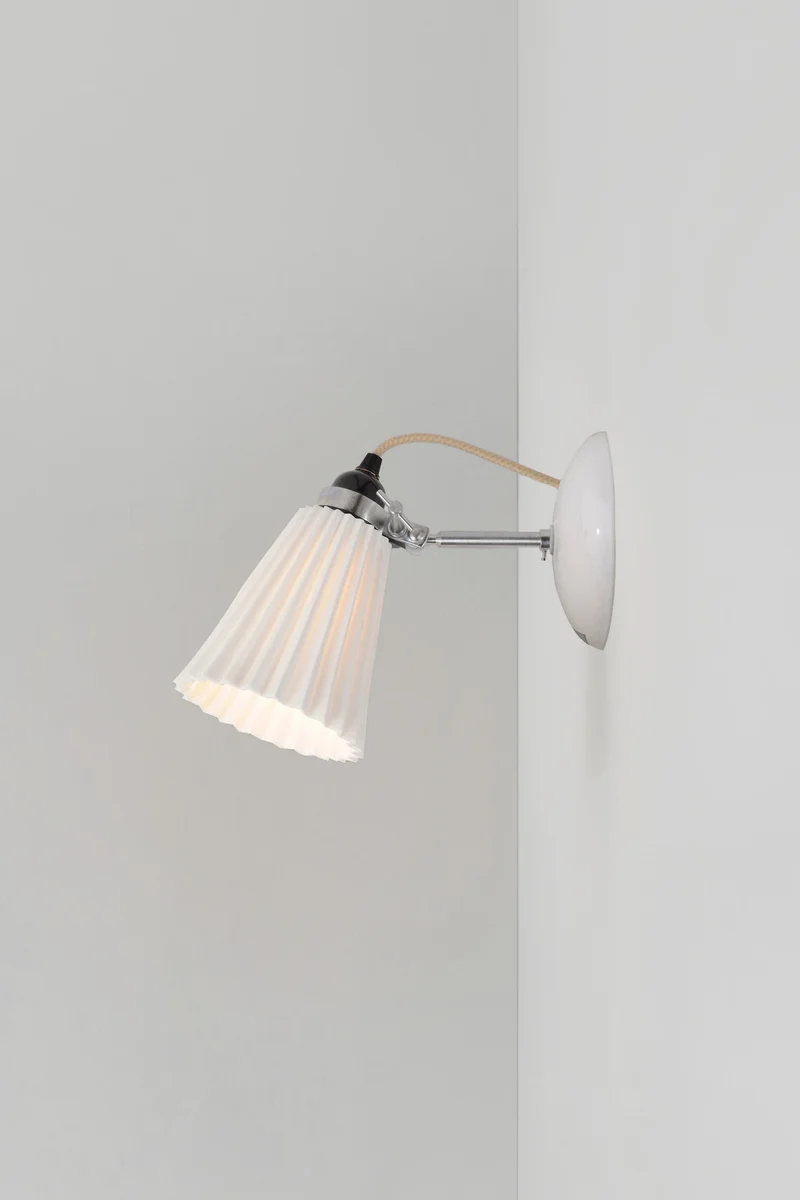 Hector Pleat Medium Wall Light
