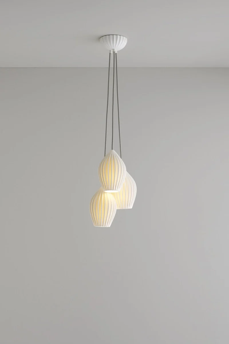 Fin Pendant Grouping of 3