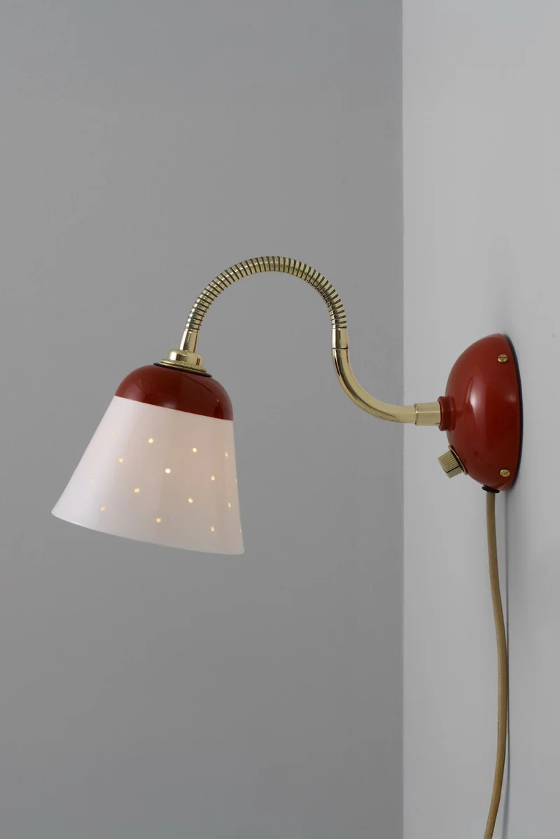Alma Wall Light with Dimmer, Cable & Plug
