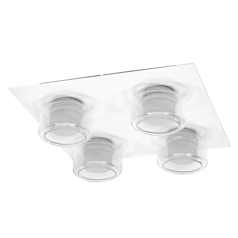 OSRAM ORBIS Flame Wand/Decke 22W Click CCT IP44 weiß