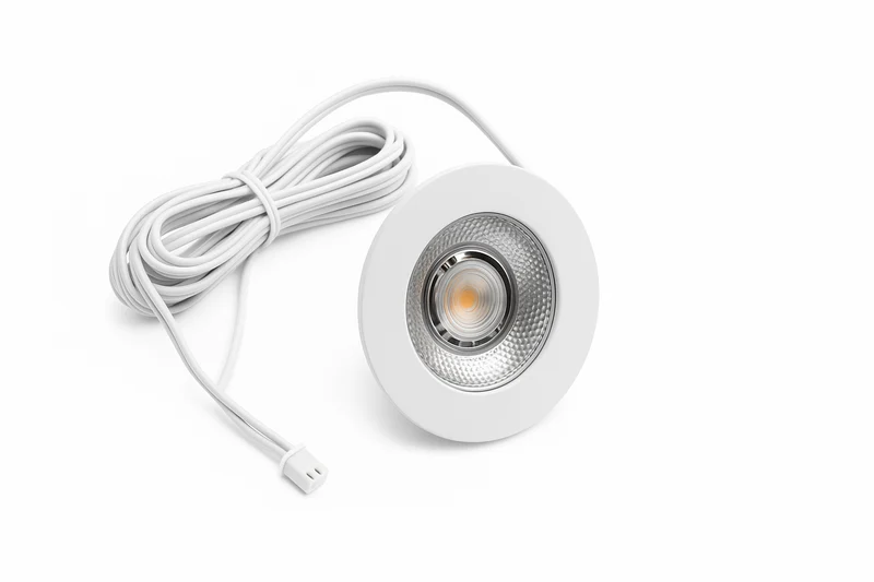 LED-Möbelstrahler | 12V | Baston | Ø55mm | Weiß | 3W