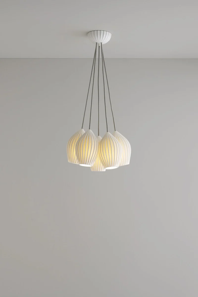 Fin Pendant Grouping of 5