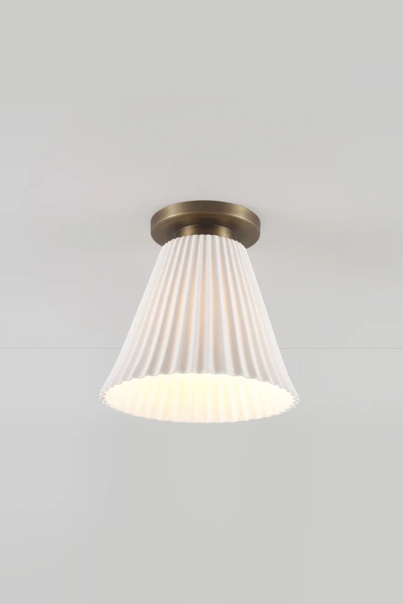 Hector Pleat Large Ceiling Light
