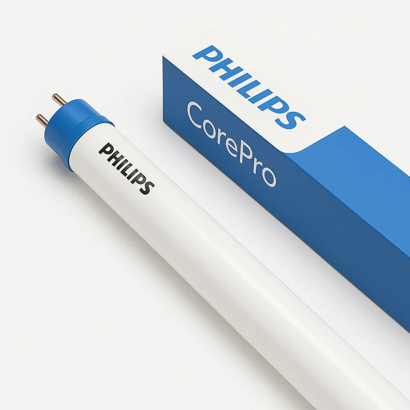 PHILIPS LED-Röhre T8 CorePro (EM/Netz) Standardleistung 8 W 800 lm | 60 cm – ersetzt 18 W