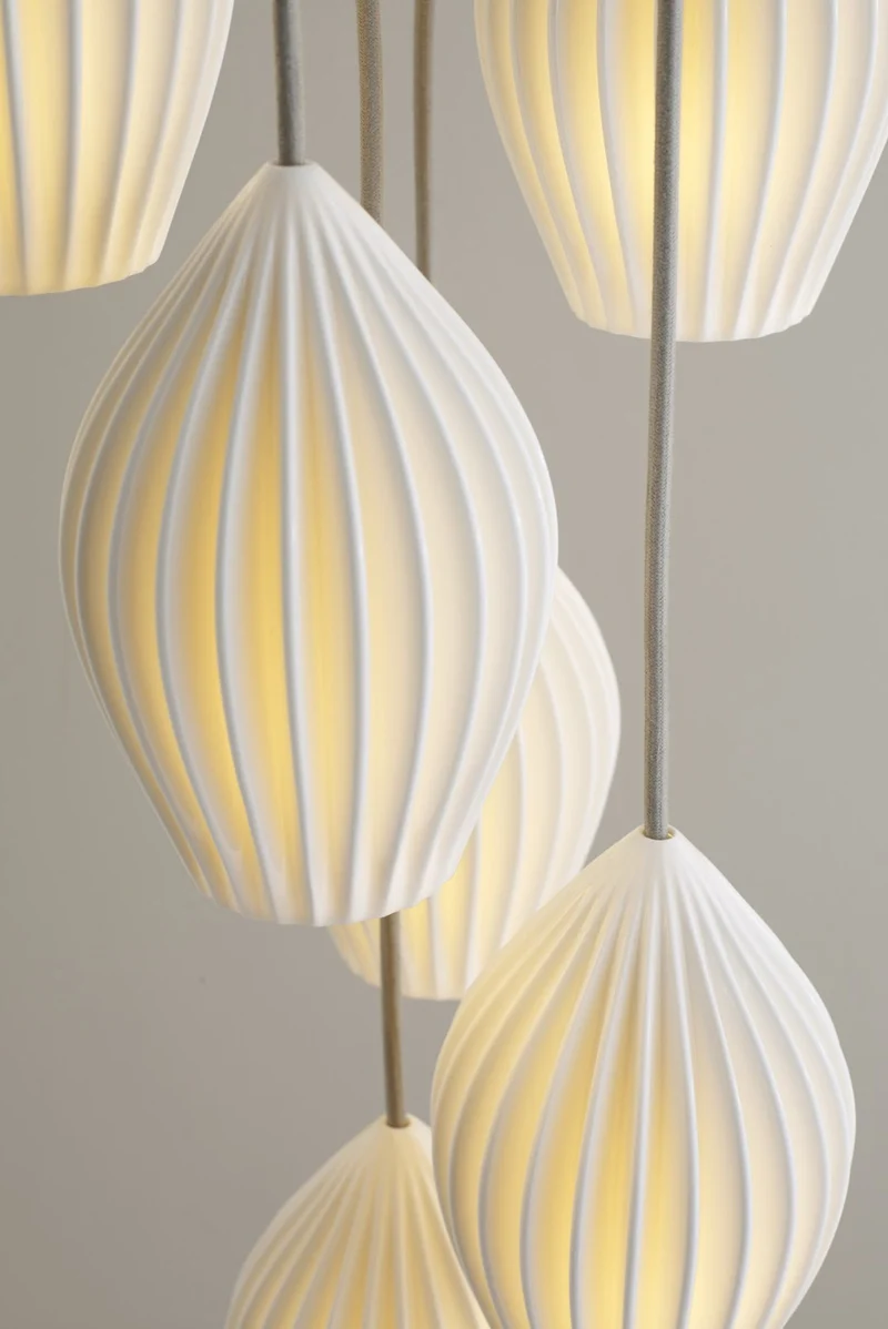 Fin Pendant Grouping of 7