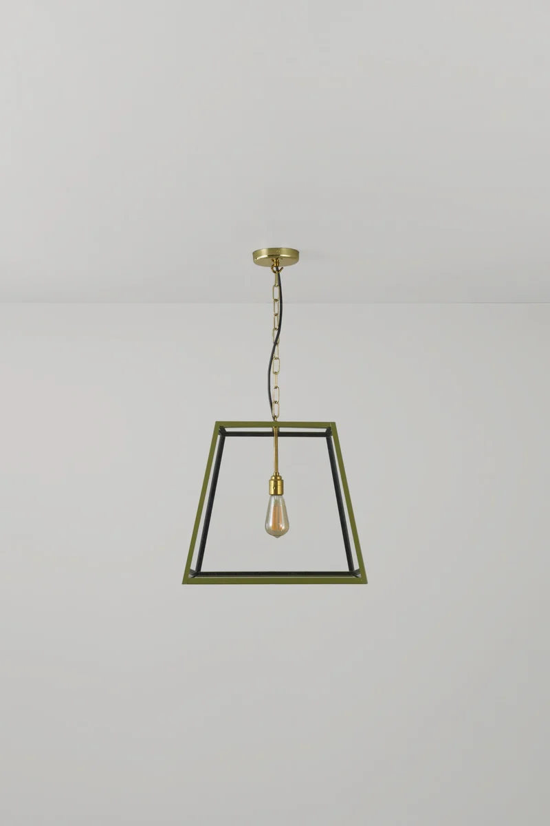 Quad Large Pendant, Green