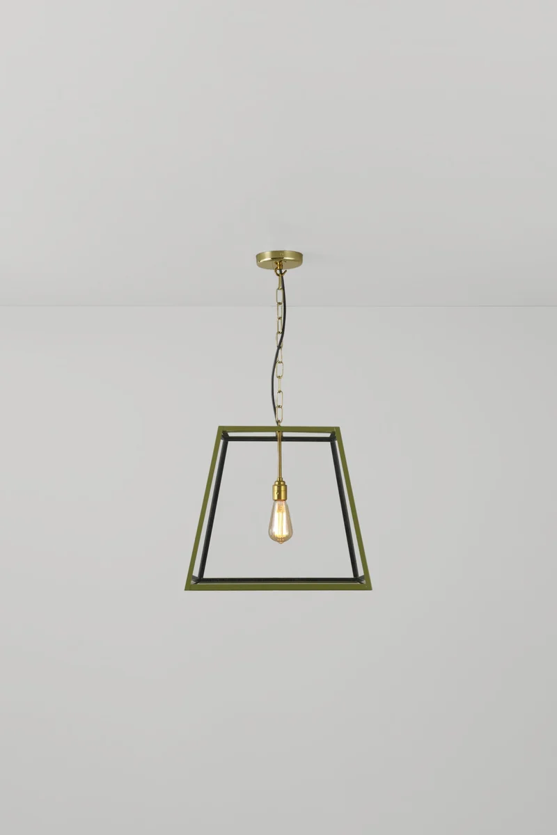 Quad Large Pendant, Green
