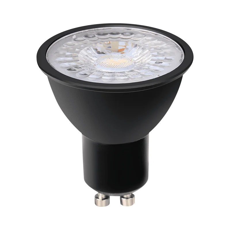 LED-Spot GU10 | Schwarz | 7Watt | 560lm | Dimmbar