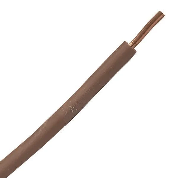 H07V-U | VD-Thread | 1 x 2,5 mm2 Adern | Braun | 100M