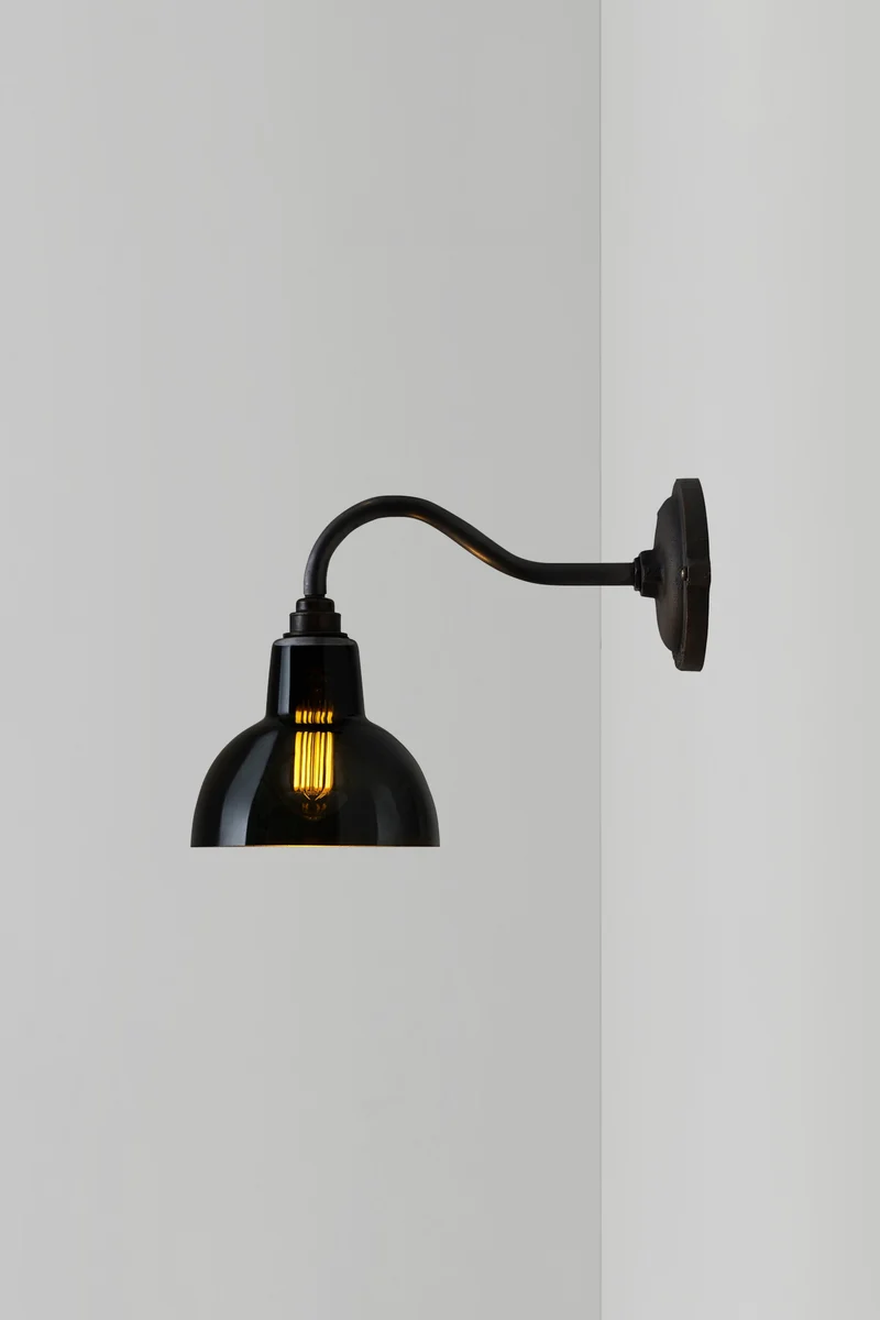 Glass York Wall Light Size 1