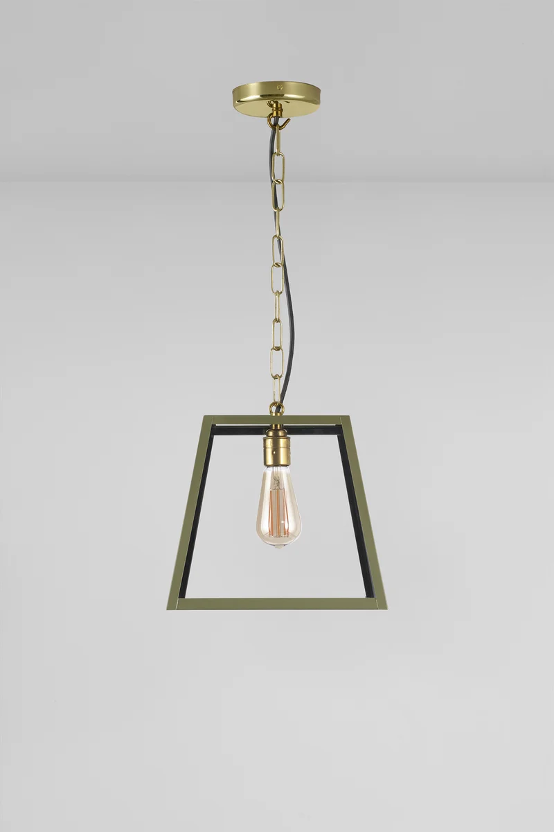 Quad Medium Pendant, Green