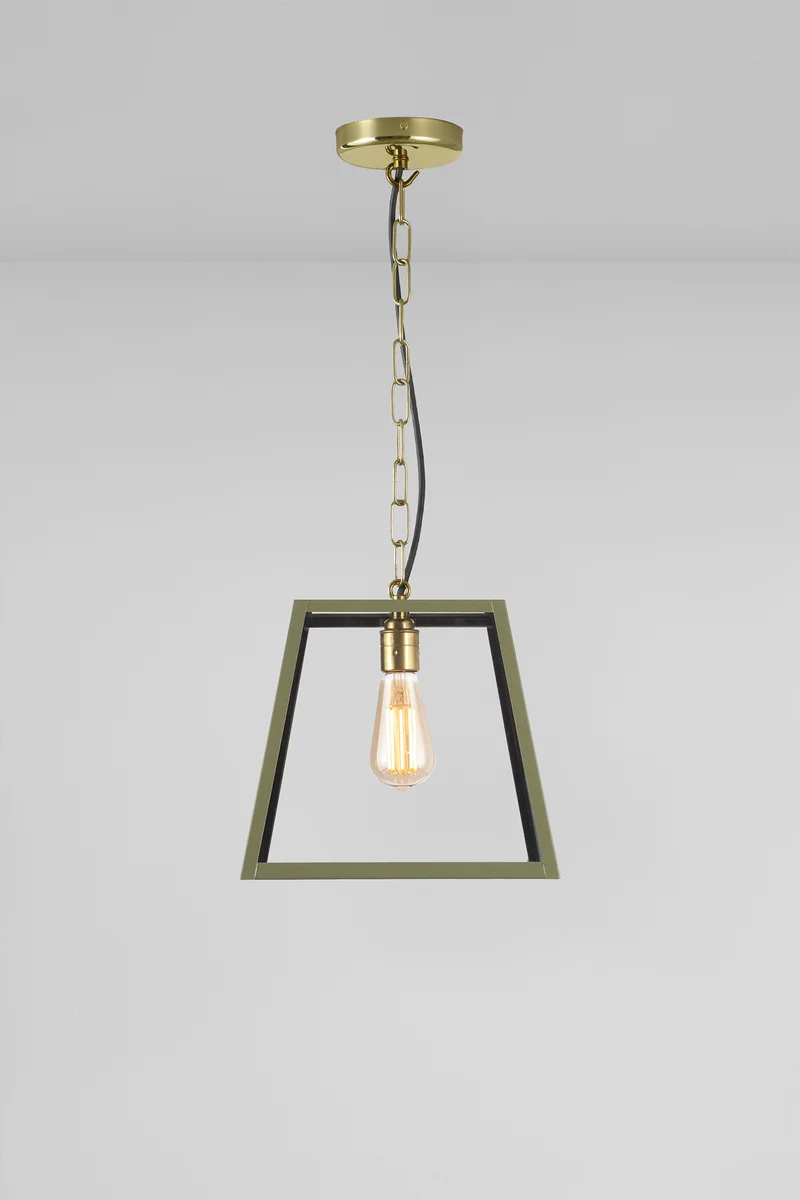Quad Medium Pendant, Green