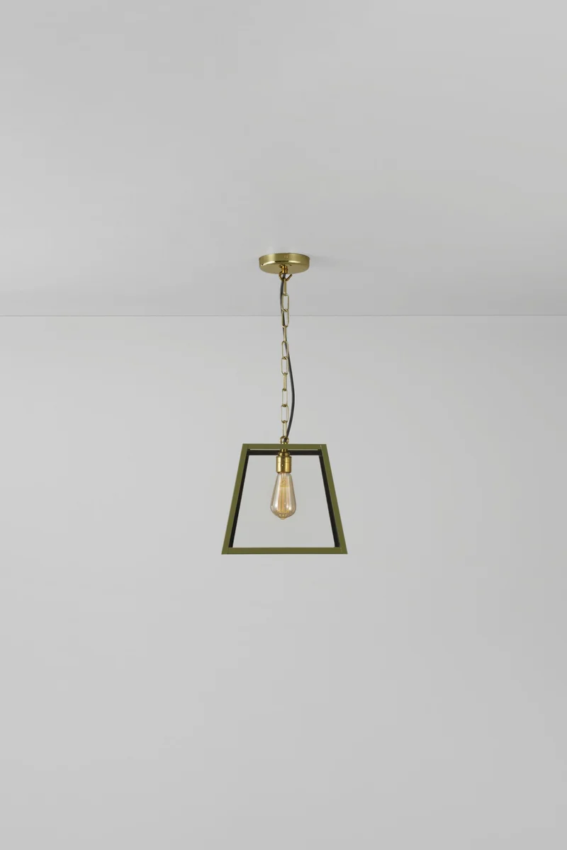 Quad Medium Pendant, Green