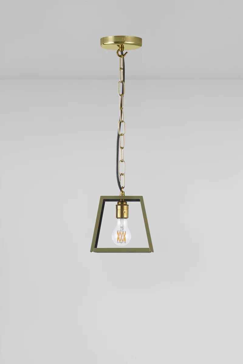 Quad Small Pendant, Green