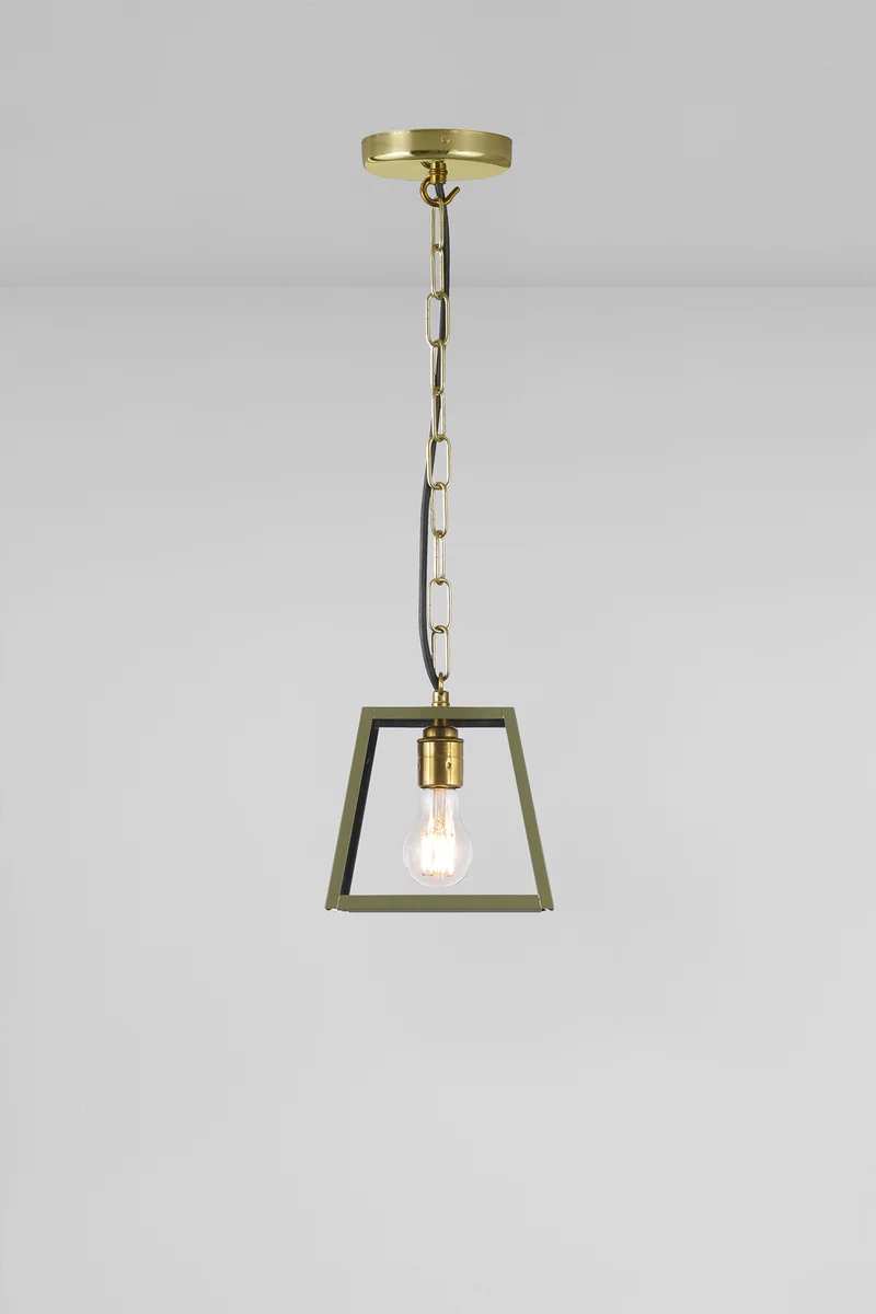 Quad Small Pendant, Green