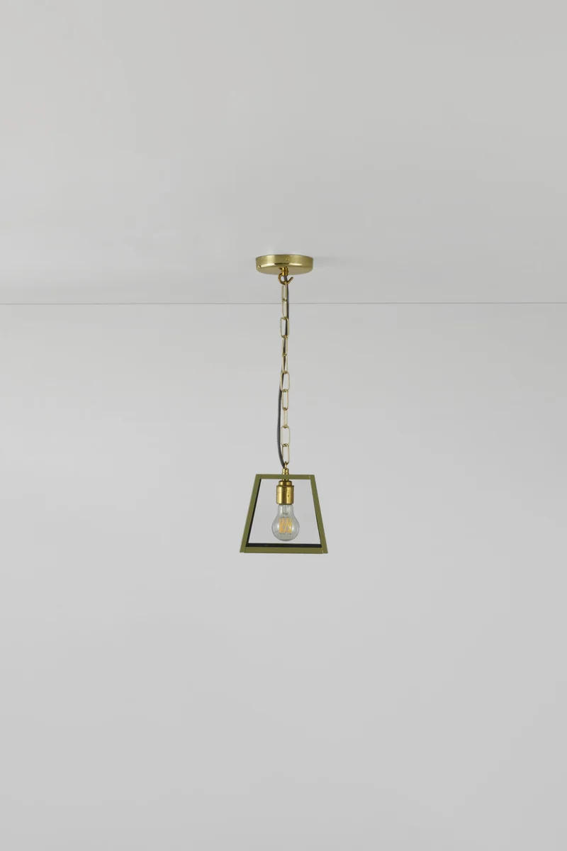 Quad Small Pendant, Green