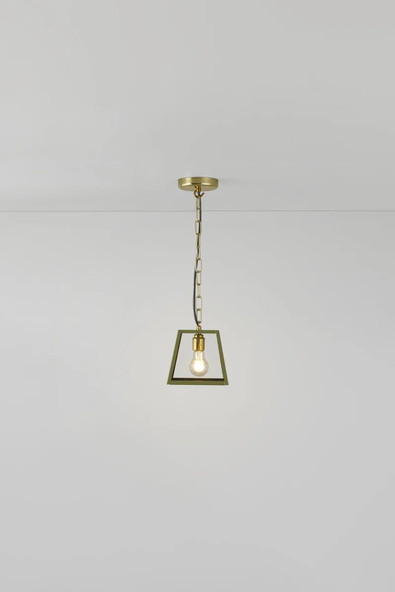 Quad Small Pendant, Green