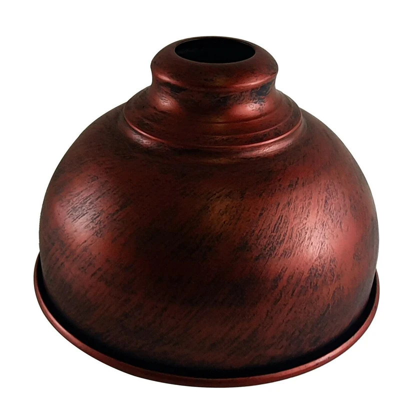 Vintage Lampenschirm Ø 21cm Kurvig für Deckenleuchte ~1687