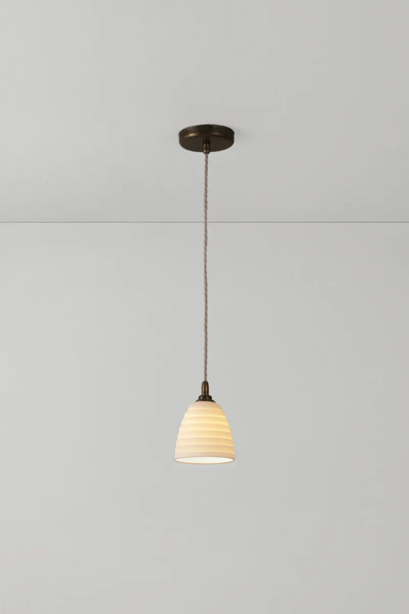 Antique Brass Bibendum Pendant