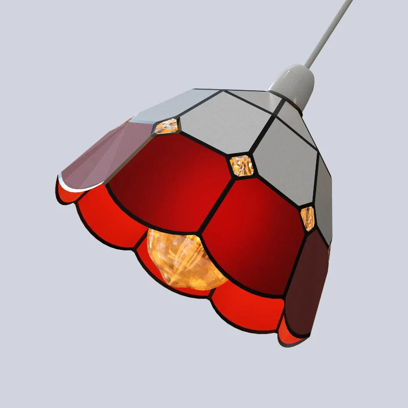 Bunte lampenschirme | glas | Ø 16cm | tiffany lampe~2747