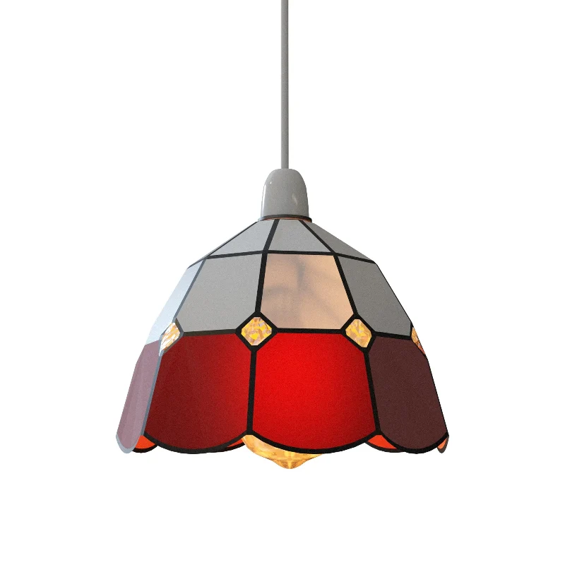 Bunte lampenschirme | glas | Ø 16cm | tiffany lampe~2747